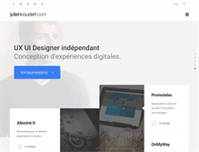 Tablet Screenshot of juliencoudert.com